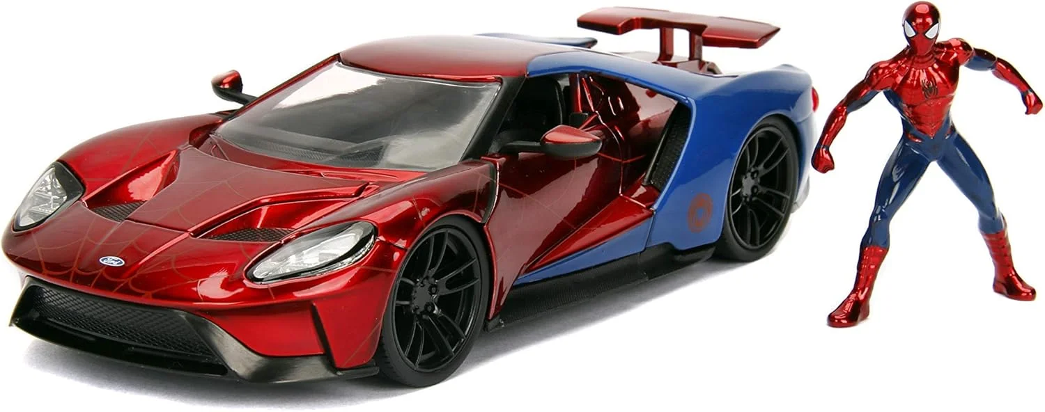 ماکت ماشین فورد مرد عنکبوتی Jada Marvel Hollywood Ride، مقیاس ۱:۲۴ مدل ۹۹۷۲۵