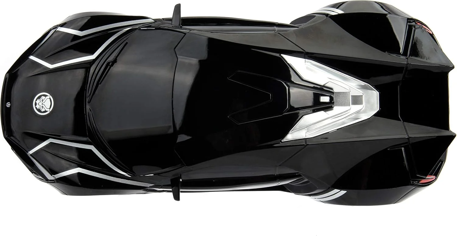 ماشین کنترلی لایکان هایپراسپورت پلنگ سیاه مارول Jada، مقیاس 1:16، اسباب بازی برای کودکان و بزرگسالان