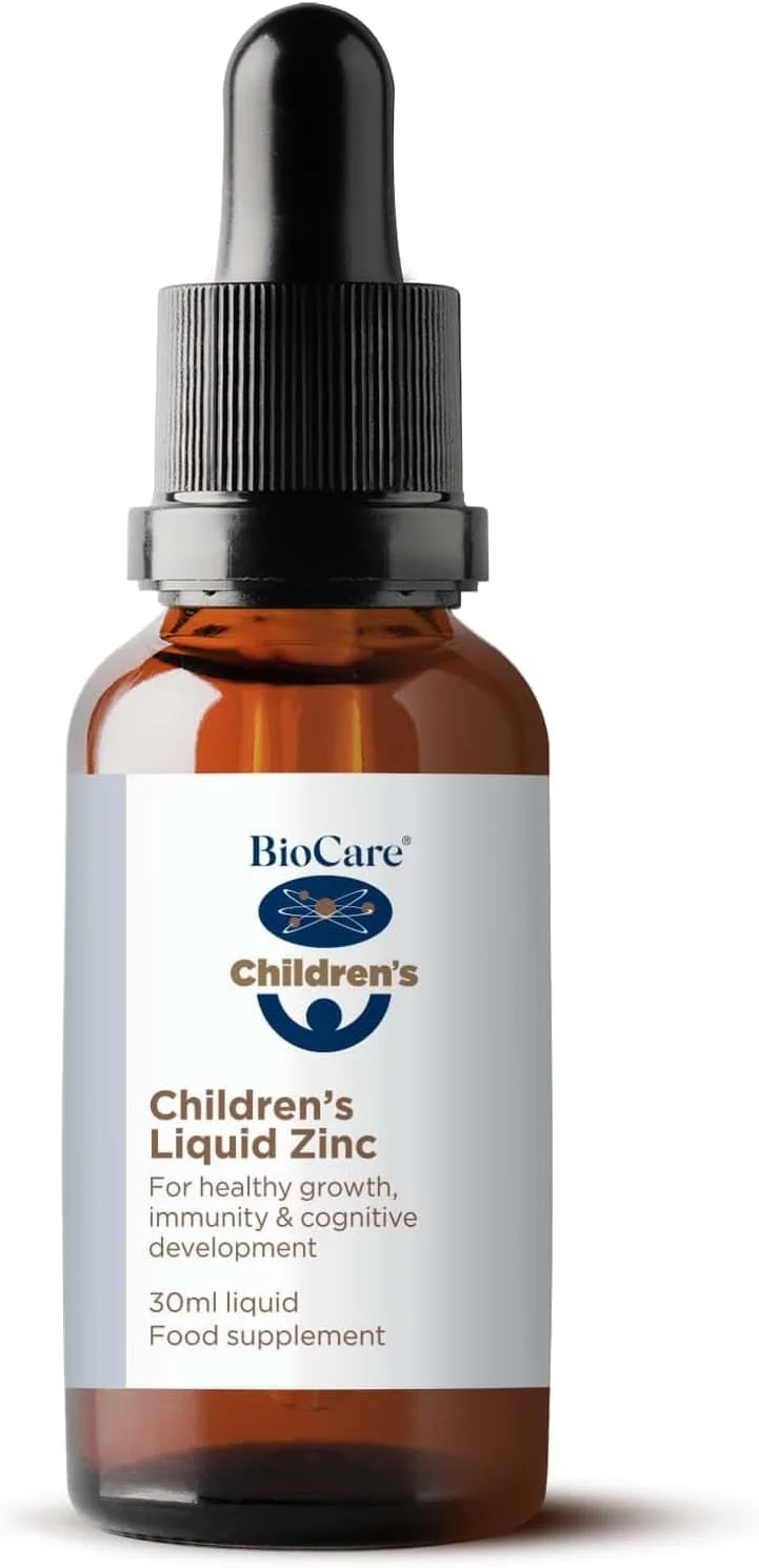 BioCare - زینک مایع کودکان | برای رشد سالم و ایمنی | طعم بلک‌بری - 30 میلی‌لیتر