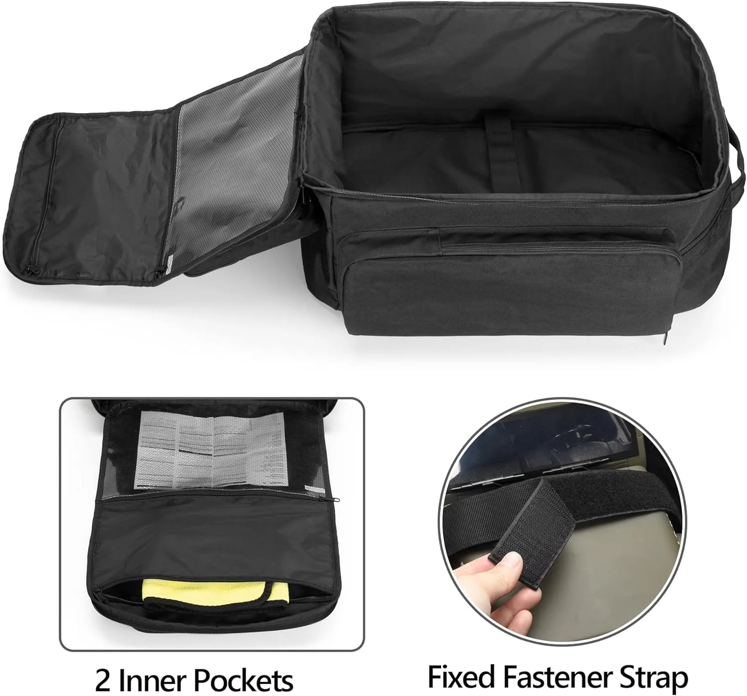 کیف کوله پشتی آرسی برای ماشین 1/10، کیف نگهداری آرسی با جیب های متعدد برای ابزار و سایر لوازم جانبی، حمل آسان با بند شانه قابل تنظیم (طراحی ثبت شده)