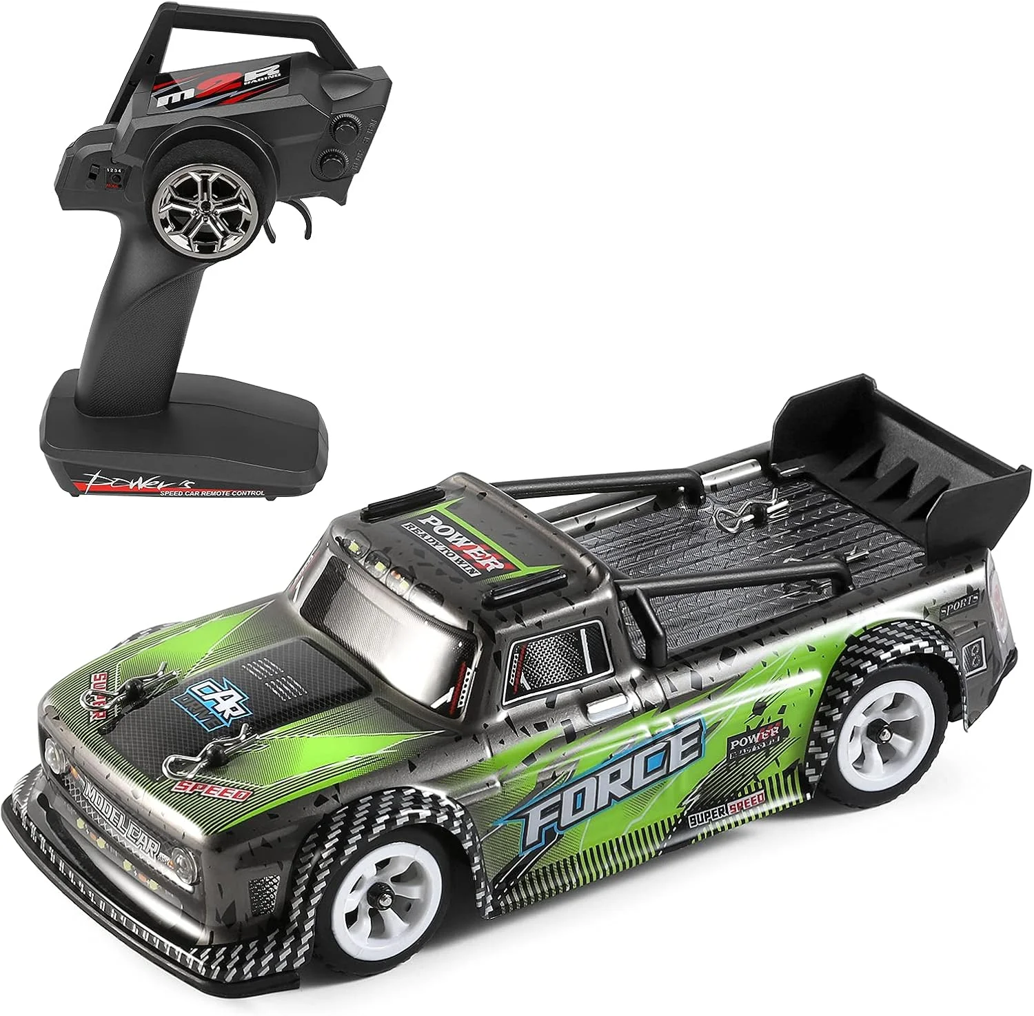 ماشین مسابقه ای کنترلی GoolRC WLtoys 284131 مقیاس 1:28، 2.4 گیگاهرتز، 4WD، ماشین دریفت الکتریکی پرسرعت 30 کیلومتر بر ساعت برای کودکان و بزرگسالان
