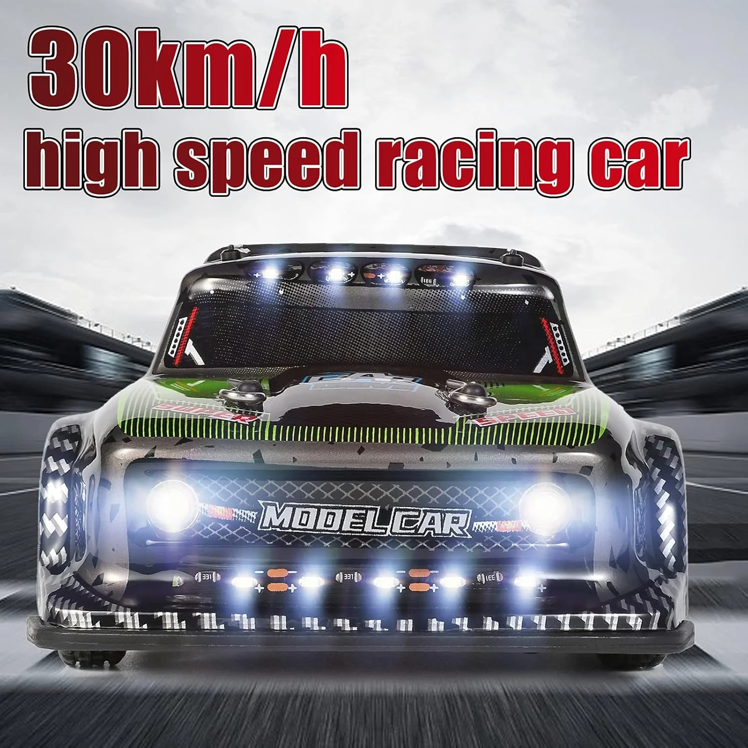 ماشین مسابقه ای کنترلی GoolRC WLtoys 284131 مقیاس 1:28، 2.4 گیگاهرتز، 4WD، ماشین دریفت الکتریکی پرسرعت 30 کیلومتر بر ساعت برای کودکان و بزرگسالان ماشین مسابقه ای کنترلی GoolRC WLtoys 284131 مقیاس 1:28، 2.4 گیگاهرتز، 4WD، ماشین دریفت الکتریکی پرسرعت 30 کیلومتر بر ساعت برای کودکان و بزرگسالان