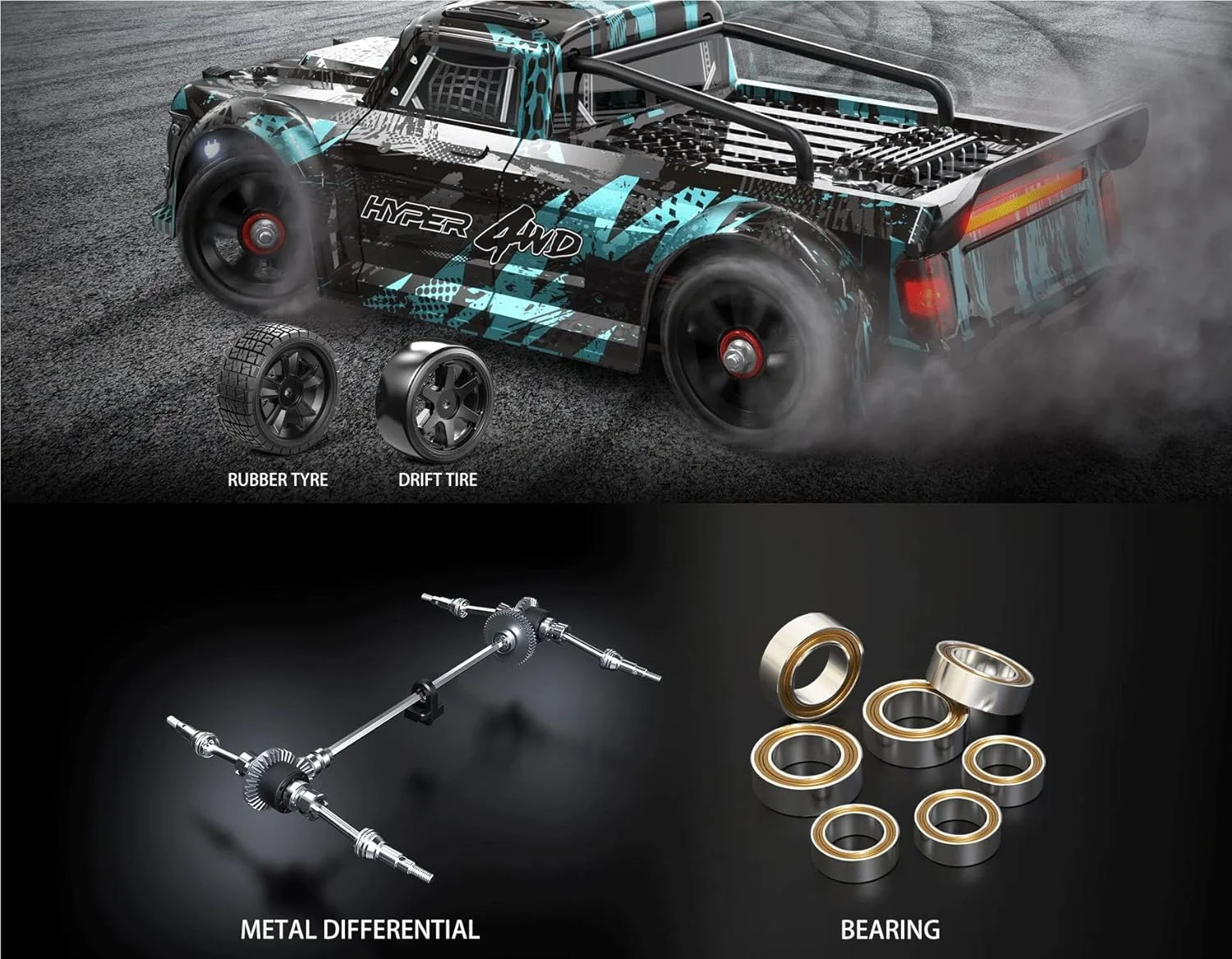 ماشین کنترلی براشلس Mjx Hyper go 4x4 مدل 14301، ماشین دریفت آرسی 4WD، مقیاس براشلس 2.4G 4WD الکتریکی پرسرعت، Terreneitor 4x4 Carros، ماشین های دریفت آرسی پرسرعت 1/14 برای بزرگسالان… ماشین کنترلی براشلس Mjx Hyper go 4x4 مدل 14301، ماشین دریفت آرسی 4WD، مقیاس براشلس 2.4G 4WD الکتریکی پرسرعت، Terreneitor 4x4 Carros، ماشین های دریفت آرسی پرسرعت 1/14 برای بزرگسالان…
