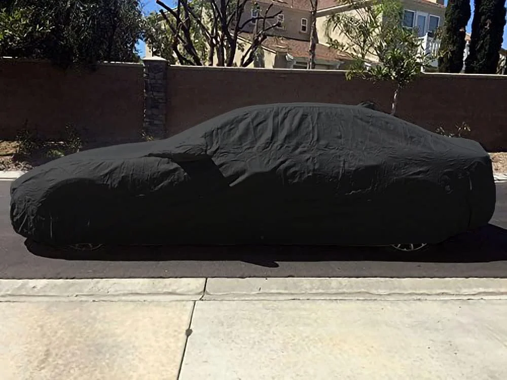 روکش خودرو CarsCover مناسب برای لکسوس RC200t RC300 RC350 RCF مدل 2015-2024، مقاوم در برابر شرایط آب و هوایی، محافظ فوق العاده، مشکی، مناسب RC 200t 300 350 RC-F