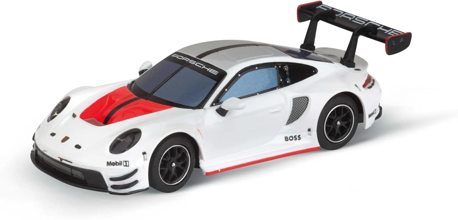 خودروی مسابقه ای کاررا هیبرید، پورشه 911 GT3 R Rexy، مقیاس 1:50، چراغ های جلو و عقب، تا 30 دقیقه بازی، شارژ USB-C در 20 دقیقه، کنترل برنامه موبایل برای حداکثر لذت رانندگی
