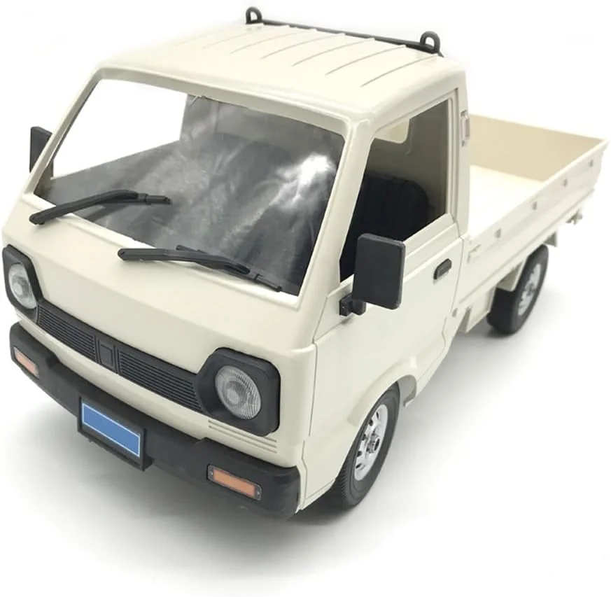 ماشین کنترلی دریفت WPL D12، مقیاس 1/10، ماشین کنترلی از راه دور RTR، کامیون خزنده کی، آفرود 2.4G با دریچه گاز و فرمان متناسب، موتور 260، دیفرانسیل عقب، اسباب بازی حرفه ای مناسب بزرگسالان بالای 16 سال