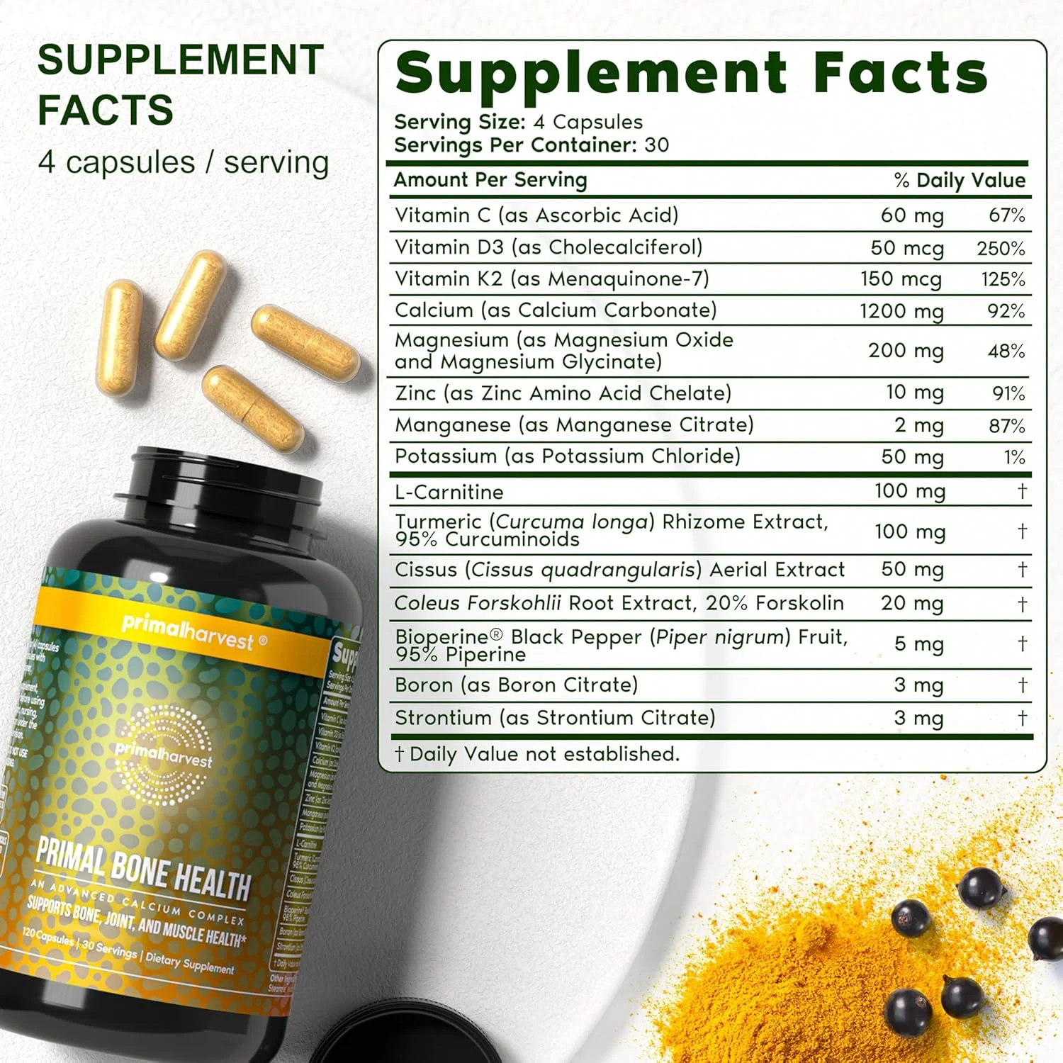 کمپلکس کربنات کلسیم برای سلامت استخوان مردان و زنان با کلسیم، منیزیم، روی، منگنز، پتاسیم و ال-کارنیتین کمپلکس کربنات کلسیم برای سلامت استخوان مردان و زنان با کلسیم، منیزیم، روی، منگنز، پتاسیم و ال-کارنیتین