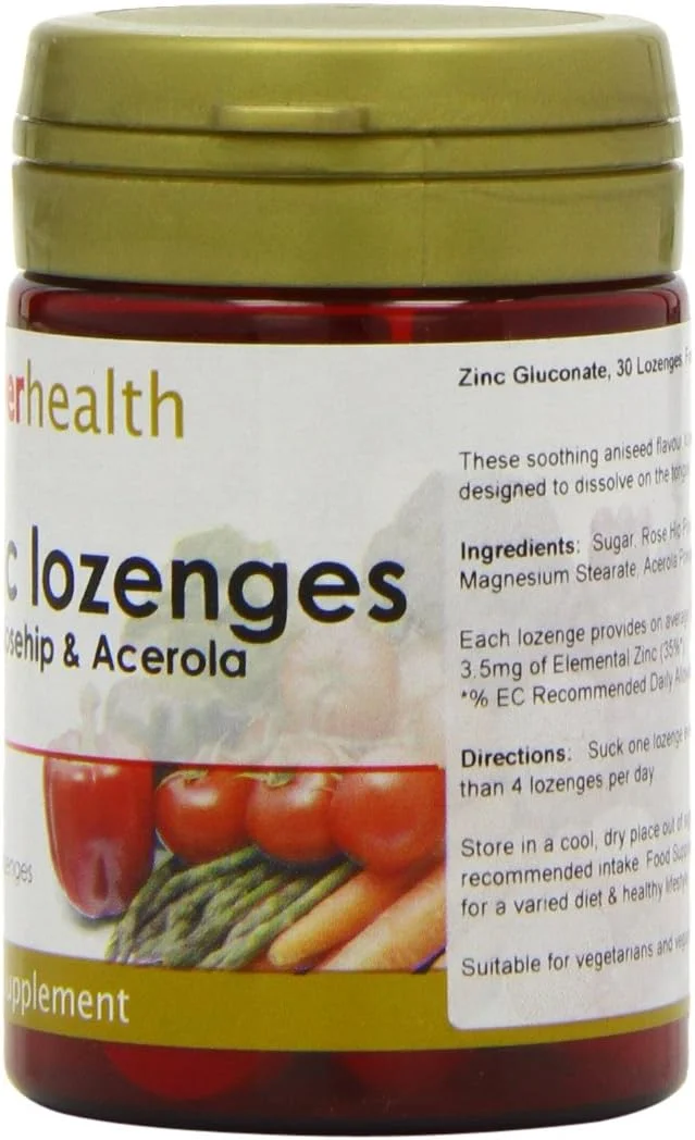 قرص مکیدنی زینک خوراکی 25 میلی گرم پاور هلث - بسته 30 عددی قرص مکیدنی زینک خوراکی 25 میلی گرم پاور هلث - بسته 30 عددی