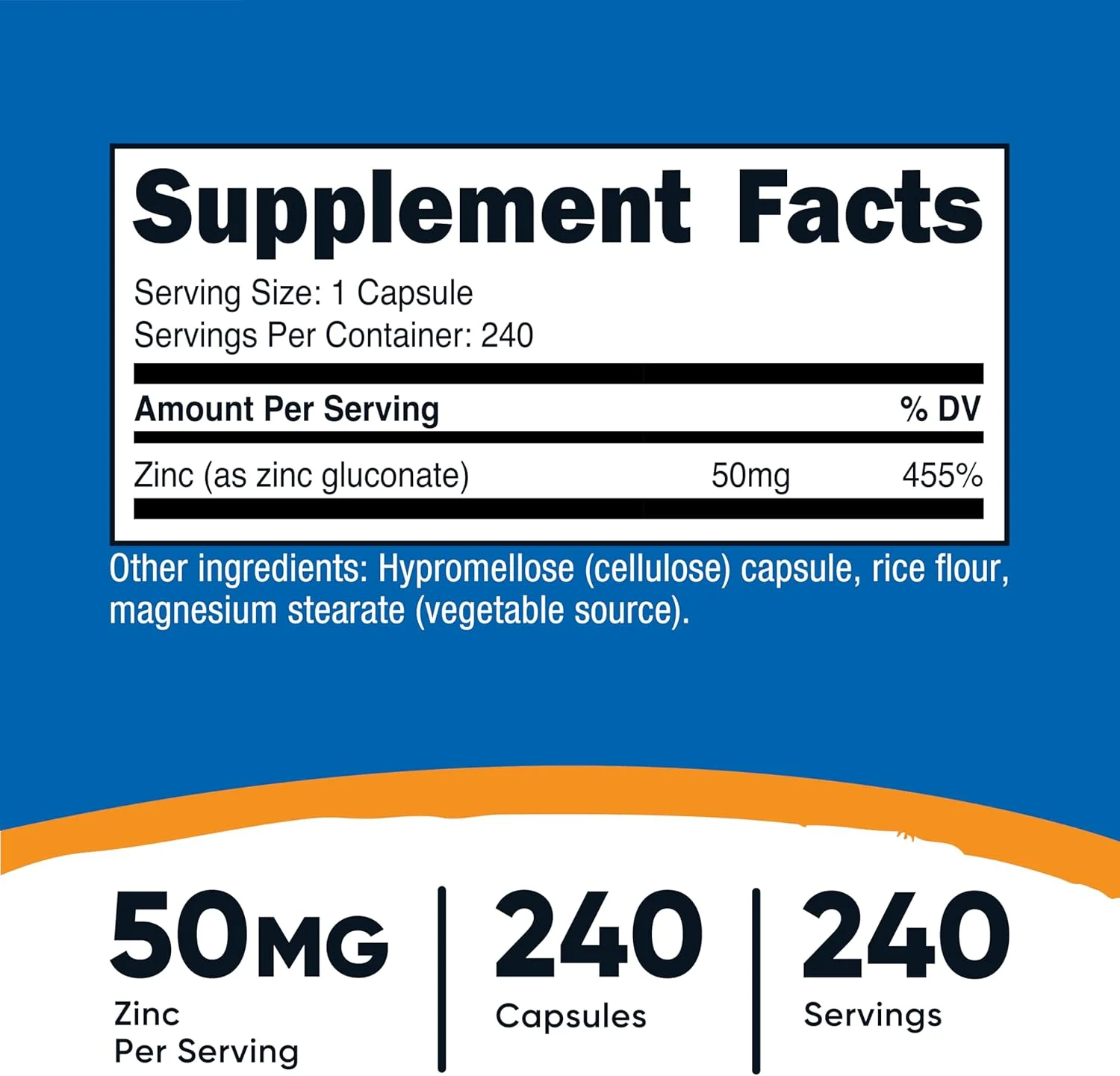گلوکونات روی ناتریکوست، 240 کپسول گیاهی - بدون گلوتن و غیر تراریخته گلوکونات روی ناتریکوست، 240 کپسول گیاهی - بدون گلوتن و غیر تراریخته