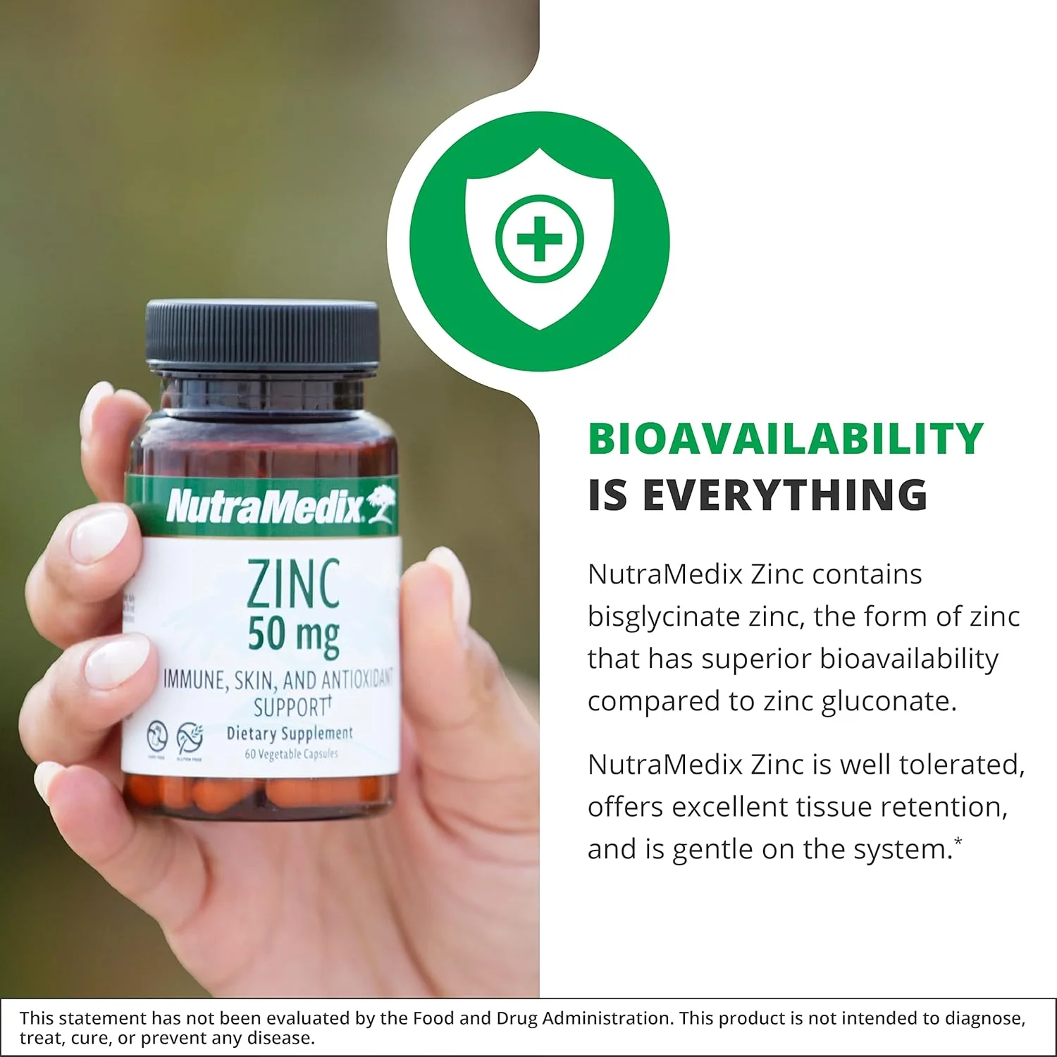 کپسول زینک 50 میلی گرمی نوترا مدیکس - پشتیبانی از سیستم ایمنی، سلامت پوست و پشتیبانی آنتی اکسیدانی، 60 عدد کپسول زینک 50 میلی گرمی نوترا مدیکس - پشتیبانی از سیستم ایمنی، سلامت پوست و پشتیبانی آنتی اکسیدانی، 60 عدد