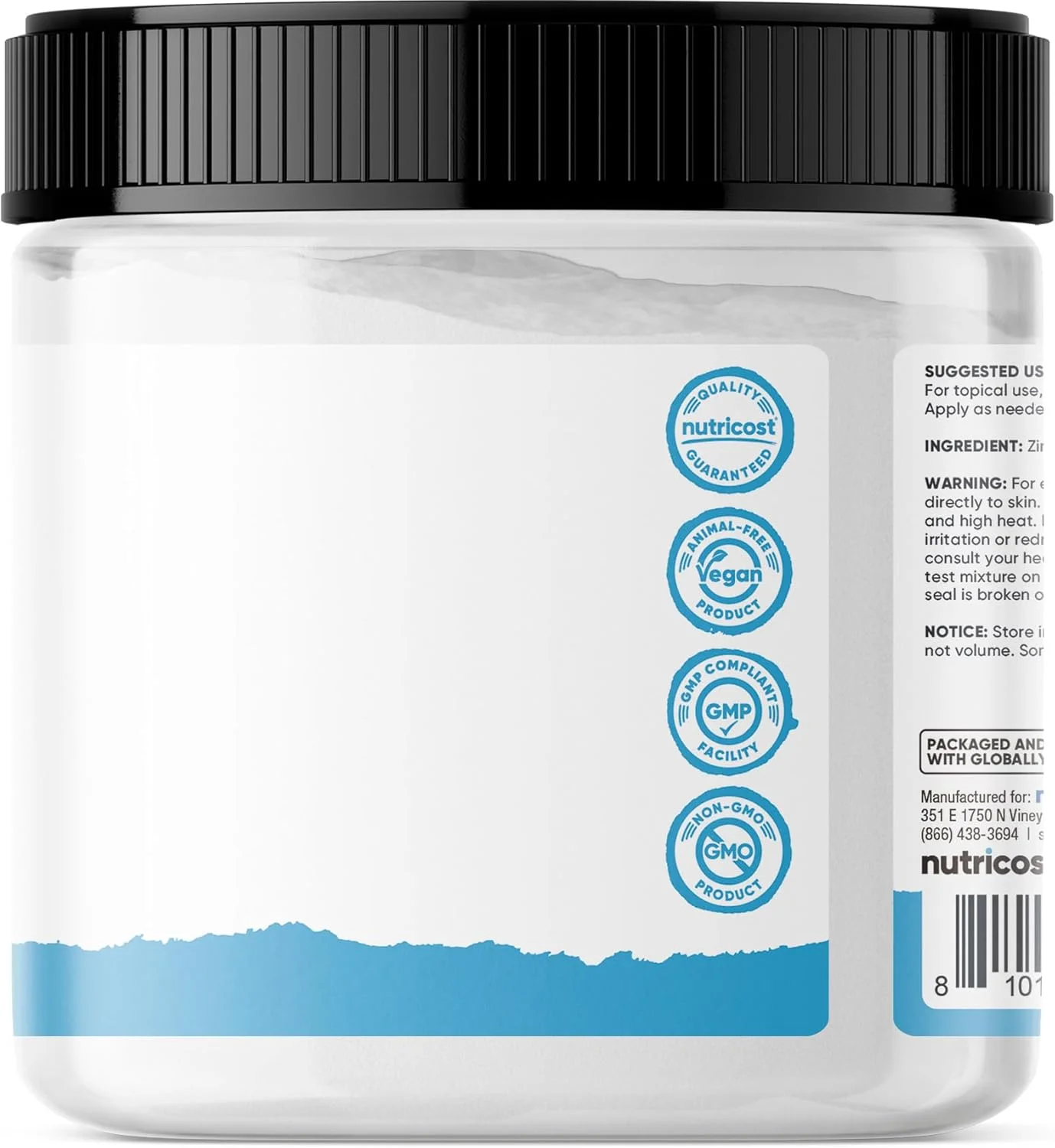 پودر اکسید روی نوتریکاست (۵۰۰ گرم) ۱۰۰٪ خالص، بدون افزودنی - وگان، غیر GMO، ملزومات نوتریکاست پودر اکسید روی نوتریکاست (۵۰۰ گرم) ۱۰۰٪ خالص، بدون افزودنی - وگان، غیر GMO، ملزومات نوتریکاست