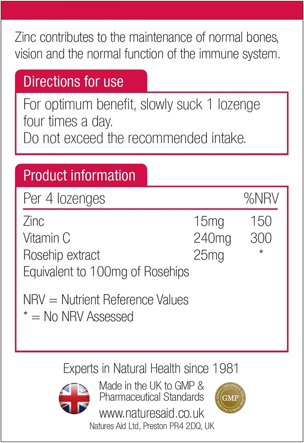 قرص مکیدنی زینک گیاهی نیچرز اید با طعم نعناع، 30 عدد قرص مکیدنی زینک گیاهی نیچرز اید با طعم نعناع، 30 عدد