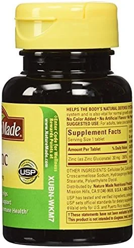 زینک 30 میلی گرم نیچرمید - 100 قرص، بسته 3 عددی زینک 30 میلی گرم نیچرمید - 100 قرص، بسته 3 عددی