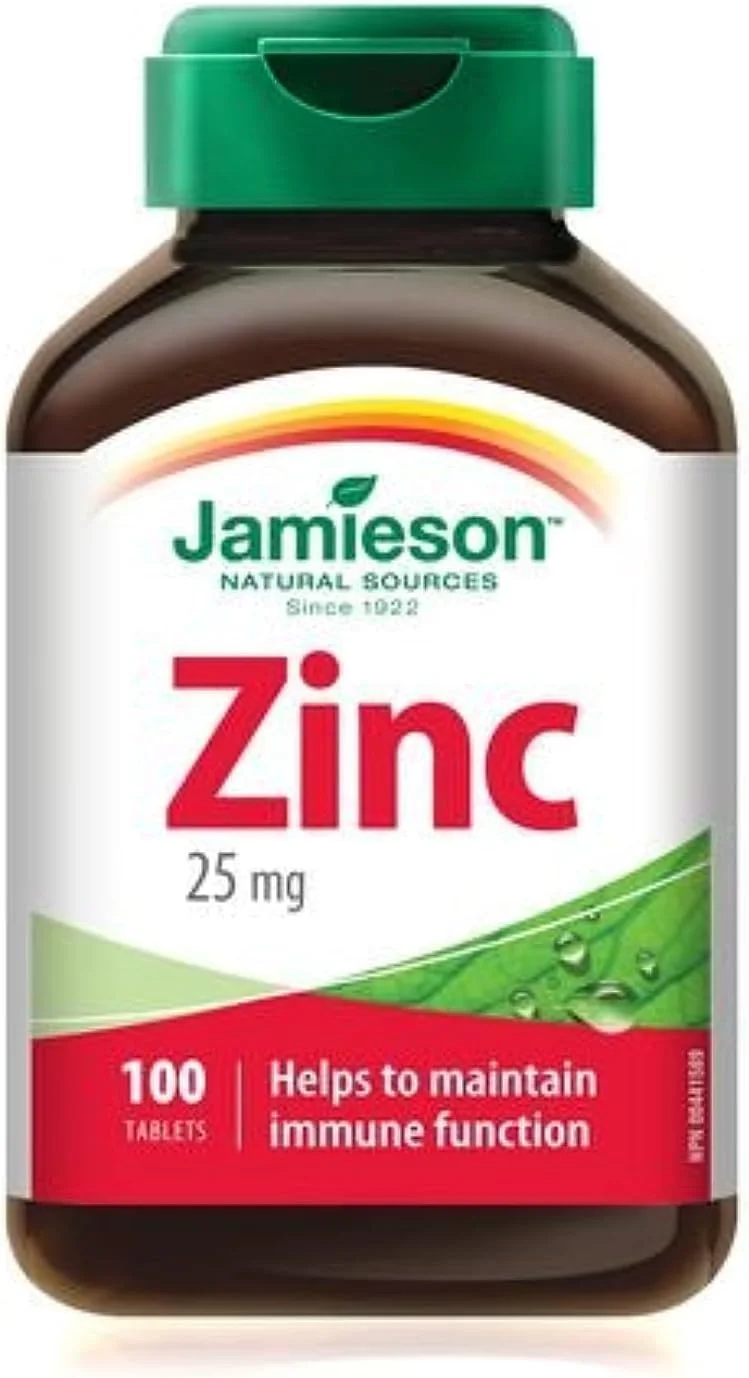 جیمسون زینک 25 میلی گرم، 100 قرص جیمسون زینک 25 میلی گرم، 100 قرص