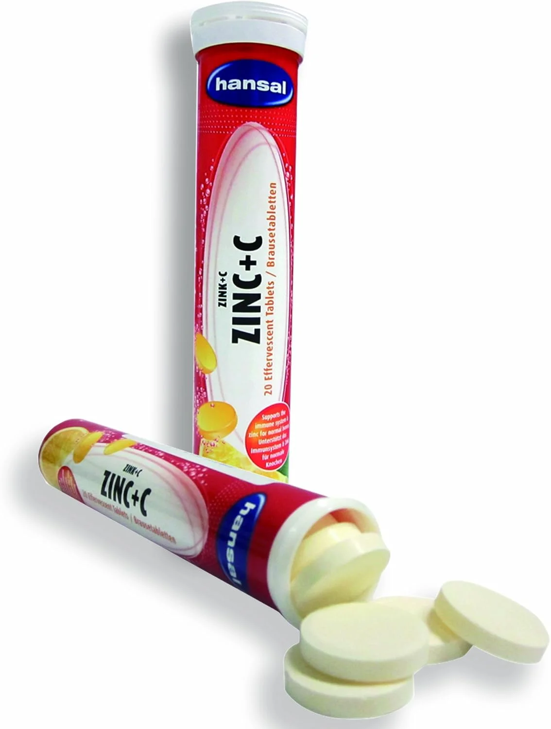 هانسال ویتامین ها (مکمل های غذایی) - زینک + ث 20 قرص جوشان 82 گرم هانسال ویتامین ها (مکمل های غذایی) - زینک + ث 20 قرص جوشان 82 گرم