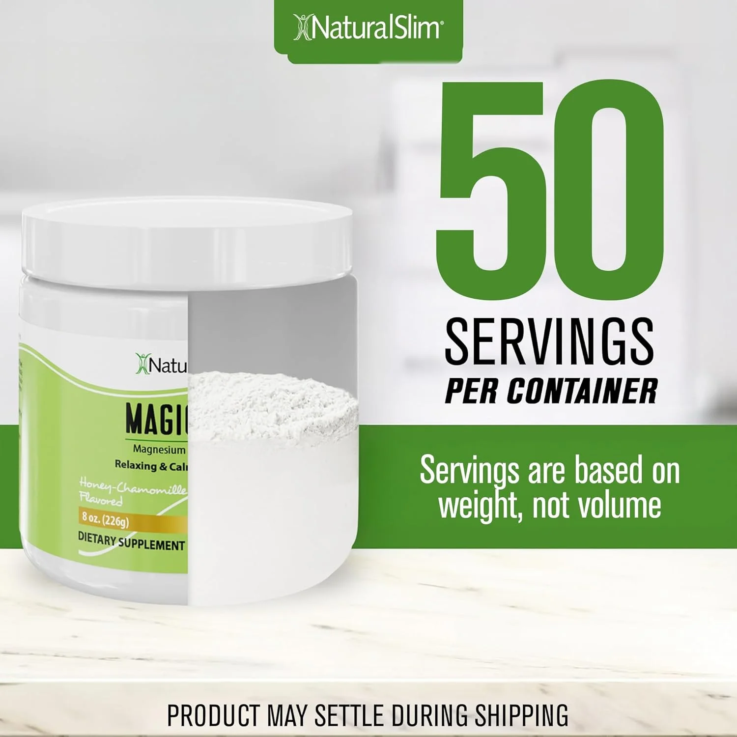 پودر سیترات منیزیم خالص نچرال اسلیم مجیکمگ، پشتیبانی از سلامت قلب، عضلات، خواب و کاهش استرس | مکمل منیزیم با طعم بابونه و عسل - مخلوط نوشیدنی ۲۲۶ گرمی (تکی) پودر سیترات منیزیم خالص نچرال اسلیم مجیکمگ، پشتیبانی از سلامت قلب، عضلات، خواب و کاهش استرس | مکمل منیزیم با طعم بابونه و عسل - مخلوط نوشیدنی ۲۲۶ گرمی (تکی)