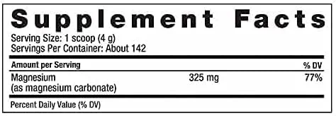 پودر سیترات منیزیم آرامش بخش و طبیعی IFLY، 567 گرم