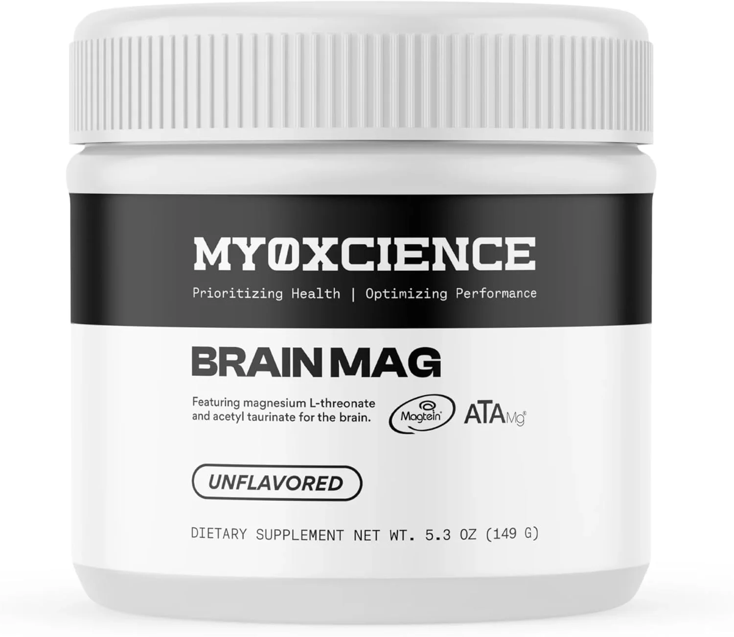 مایوکس ساینس Brain Mag | پودر منیزیم ال-ترئونات Magtein و منیزیم گلیسینات (بدون طعم) (60 سروینگ) مایوکس ساینس Brain Mag | پودر منیزیم ال-ترئونات Magtein و منیزیم گلیسینات (بدون طعم) (60 سروینگ)