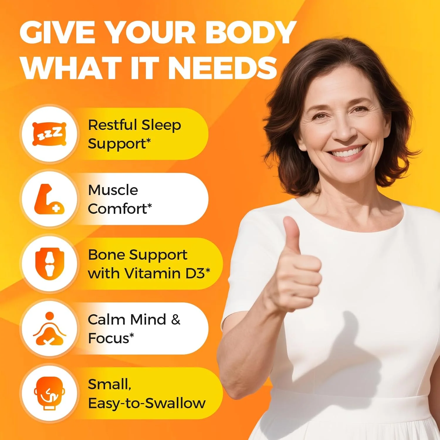 کپسول ژلاتینی منیزیم گلیسینات 400 میلی گرم با ویتامین D3 و B6، کپسول های ژلی کوچک با بلع آسان، جذب بالا، ملایم برای معده، پشتیبانی از خواب، عضله و آرامش، سلامت استخوان، 120 کپسول ژلاتینی