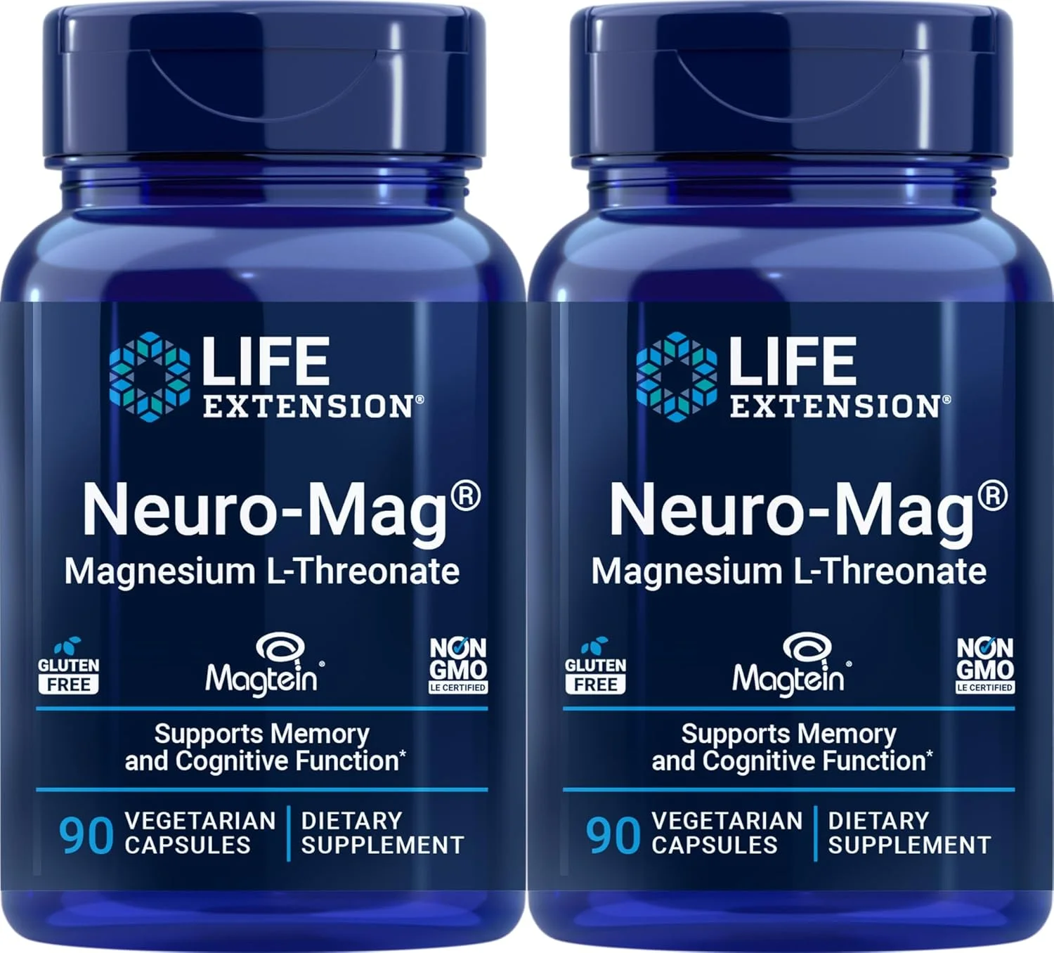 نورومگ منیزیم ال-ترئونات لایف اکستنشن، 90 عدد (2 بسته)