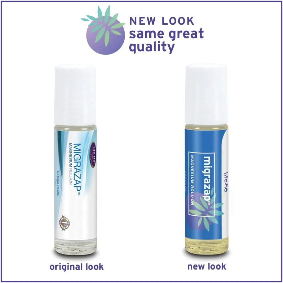 لایف فلو، روغن منیزیم رولی Migrazap، 7 میلی لیتر