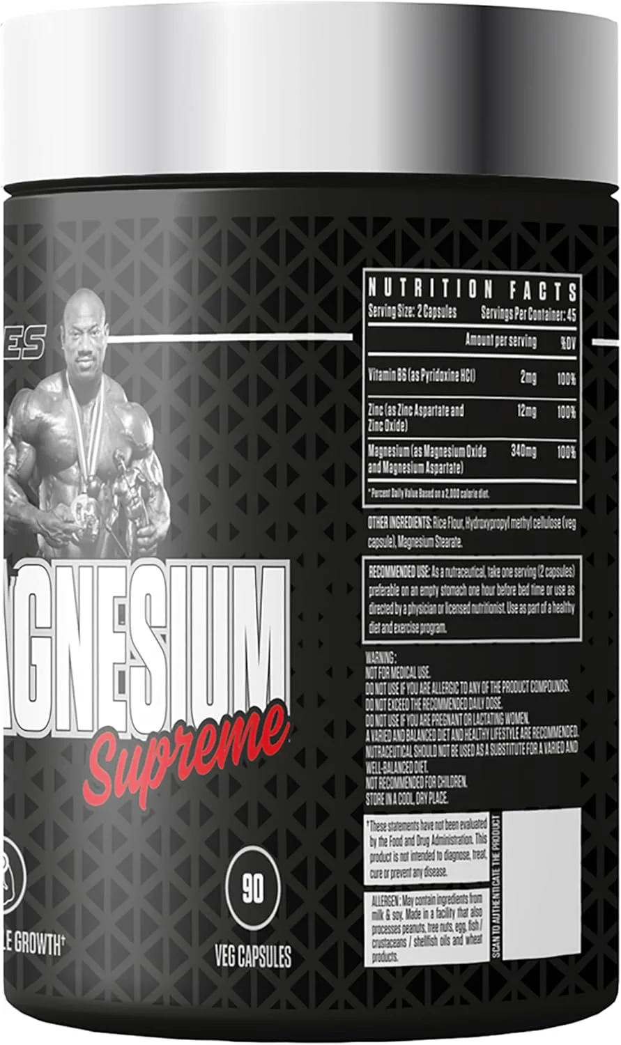 زینک و منیزیم سوپریم سری امضای دکستر جکسون | ۴۵ سروینگ زینک و منیزیم سوپریم سری امضای دکستر جکسون | ۴۵ سروینگ