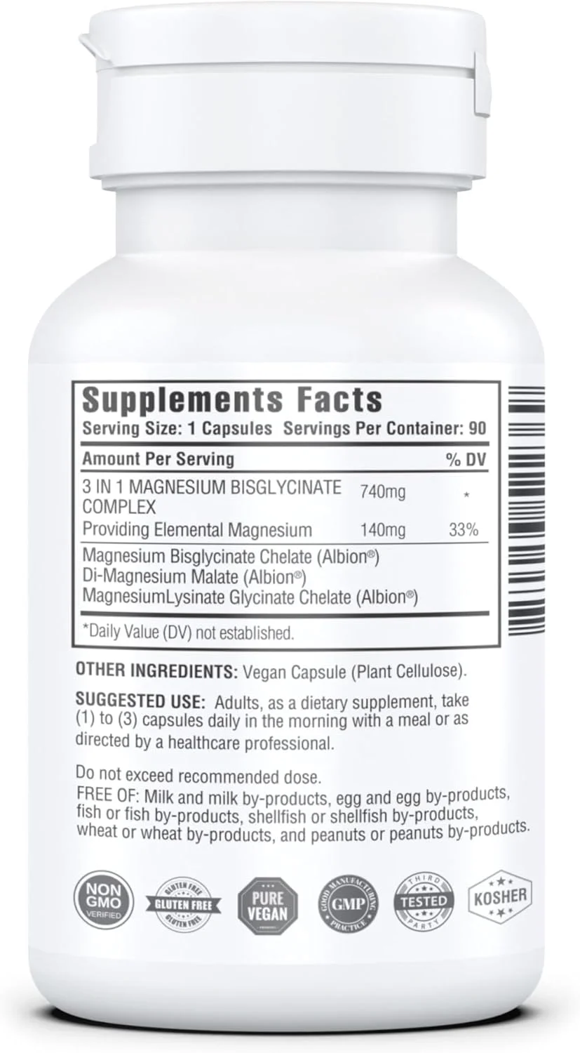 کمپلکس منیزیم بیس گلیسینات 3 در 1