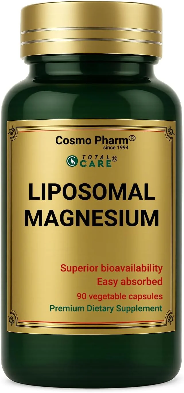 منیزیم لیپوزومی - 187.6 میلی گرم منیزیم در هر کپسول (50% NRV) | 1 کپسول در روز | 90 کپسول گیاهی