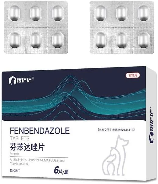 قرص های دفع حشرات حیوانات خانگی LINKEN، مناسب سگ و گربه، 12 عددی (2 بسته 6 تایی)، برای درمان کرم های داخلی در سگ ها و گربه ها