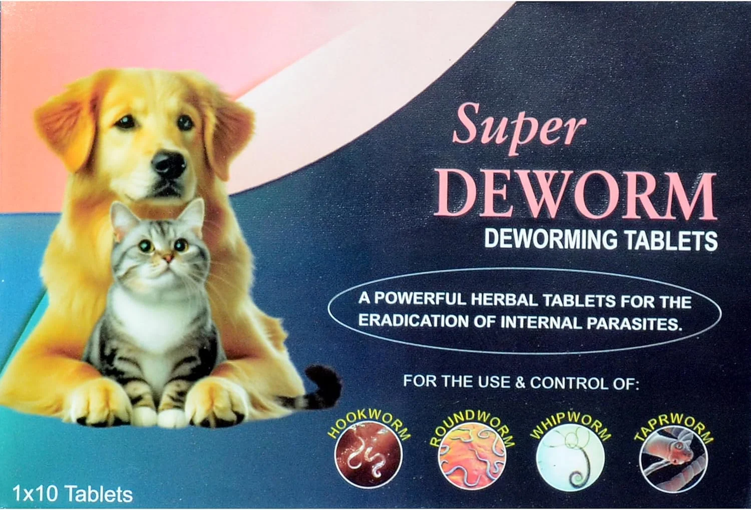 قرص ضد انگل سگ و گربه (بسته 10 عددی)