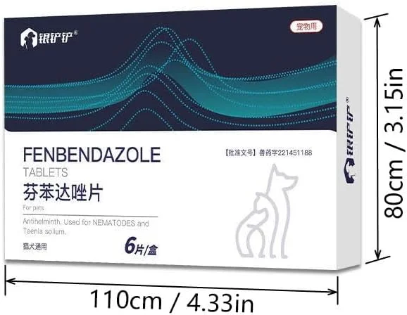 قرص های دفع حشرات حیوانات خانگی LINKEN، مناسب سگ و گربه، 12 عددی (2 بسته 6 تایی)، برای درمان کرم های داخلی در سگ ها و گربه ها