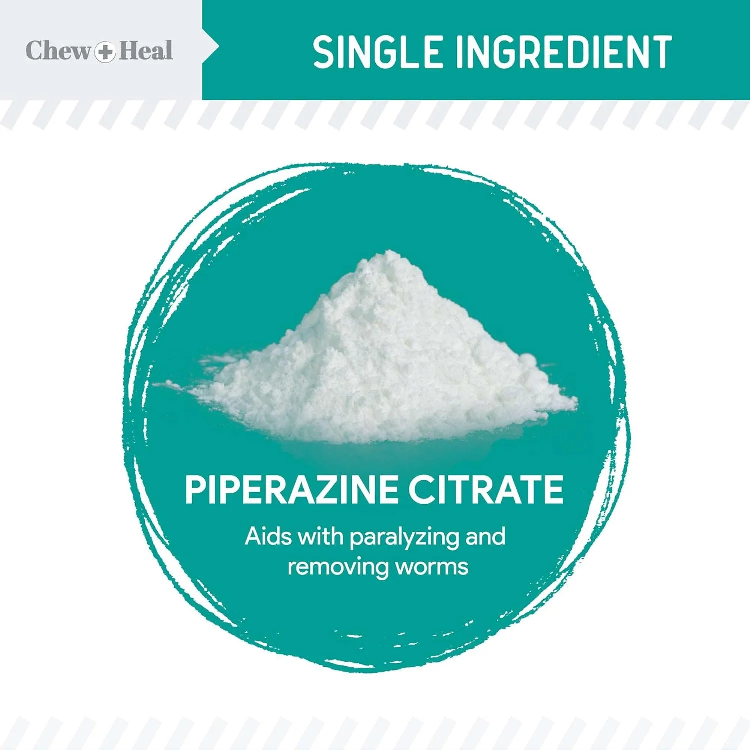 مایع ضد انگل سگ و گربه Chew + Heal Labs - ۳۵۵ میلی لیتر مایع ضد انگل برای فلج و دفع کرم های گرد - ضد انگل بچه گربه و توله سگ