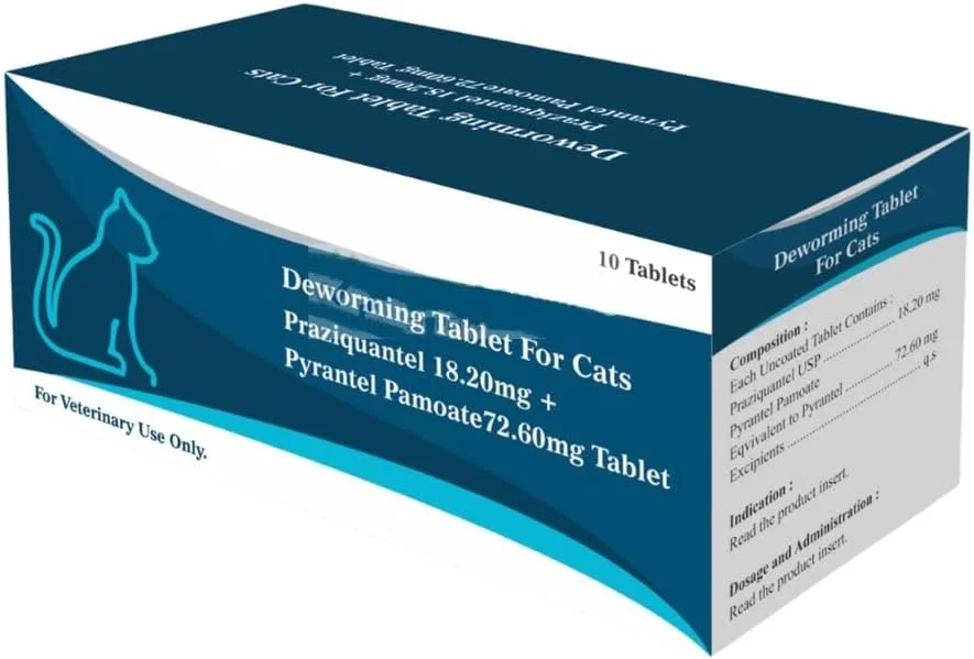 قرص های ضد انگل برای گربه ها و بچه گربه ها - 10 عدد