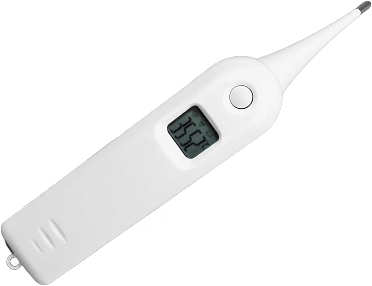 دماسنج حیوانات خانگی سوراندی، دماسنج دقیق تشخیص تب حیوانات خانگی، دماسنج الکترونیکی حساس با دقت بالا برای خوک، طیور، اسب، گاو، سگ، مانیتور دمای حیوانات