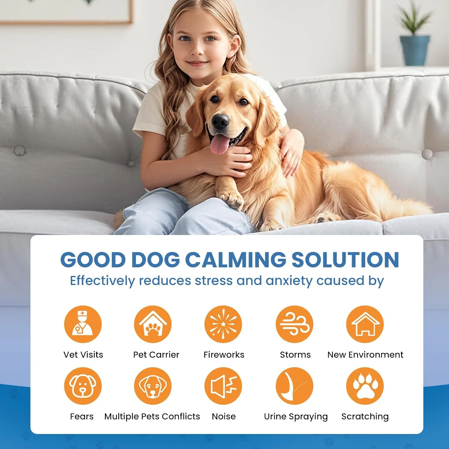 پخش کننده آرام بخش سگ، پخش کننده فرمون آرام بخش توله سگ، فرمون آرامش بخش برای سگ ها، کاهش استرس، اضطراب، مبارزه، چنگ زدن، واق زدن، کمک به آموزش ادرار سگ، 2 پخش کننده 2 پر کننده (48 میلی لیتر)