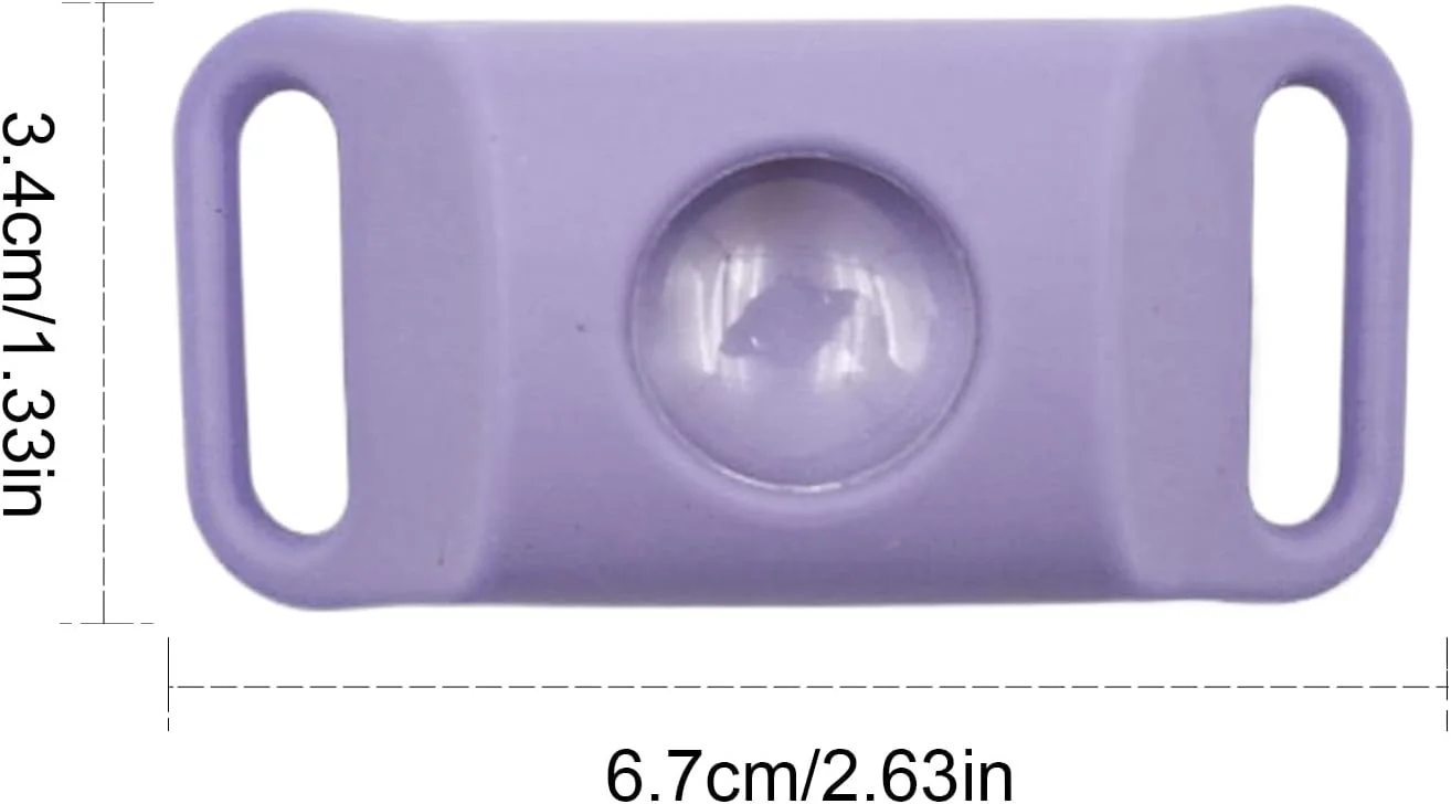 قلاده آرامش بخش سگ سیلیکونی | کمک به کاهش رفتارهای نامطلوب، پخش کننده آرامش بخش انعطاف پذیر برای آرامش حیوانات خانگی در خانه، مسافرت و محیط بیرون