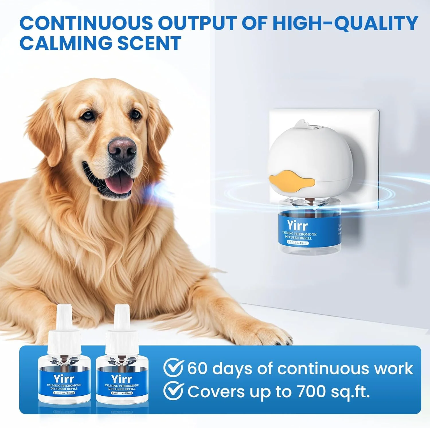 پخش کننده آرامش بخش سگ، آرام کننده و رفع اضطراب سگ، کیت پخش کننده فرمون آرامش بخش سگ 4 در 1، فرمون آرامش بخش برای سگ ها برای رفع استرس، اضطراب و پنجه کشیدن، 2 پخش کننده 2 عدد پر کننده (48 میلی لیتر) پخش کننده آرامش بخش سگ، آرام کننده و رفع اضطراب سگ، کیت پخش کننده فرمون آرامش بخش سگ 4 در 1، فرمون آرامش بخش برای سگ ها برای رفع استرس، اضطراب و پنجه کشیدن، 2 پخش کننده 2 عدد پر کننده (48 میلی لیتر)