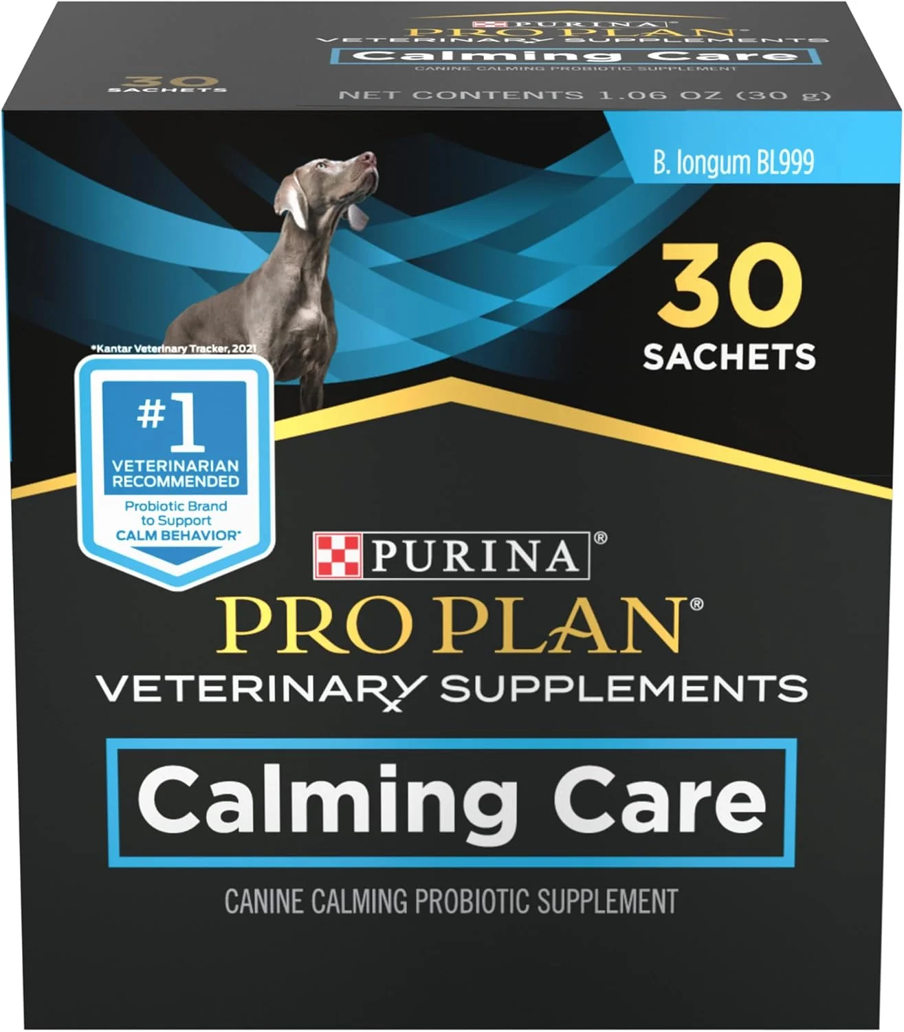 مکمل غذایی سگ Purina Pro Plan Veterinary Diets Supplements Calming Care Canine Formula - جعبه 30 عددی