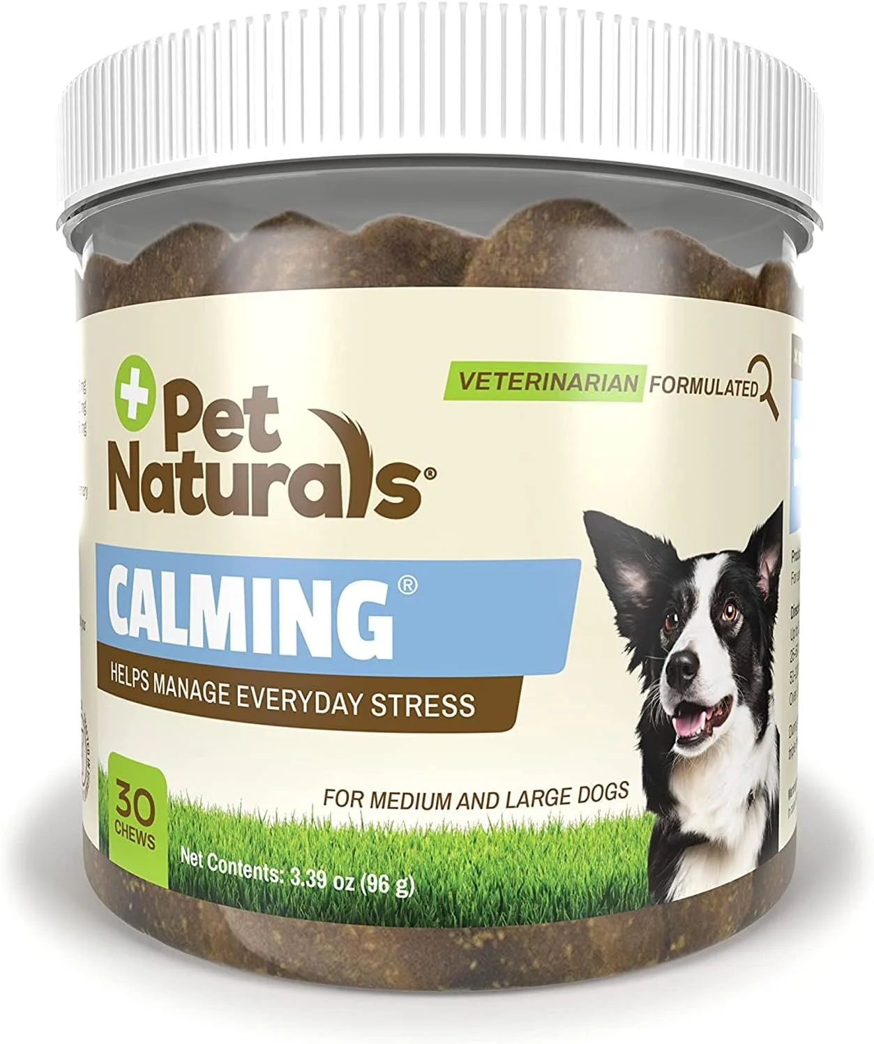Pet Naturals Of Vermont - تشویقی آرام‌بخش برای سگ‌های متوسط و بزرگ - 30 عدد