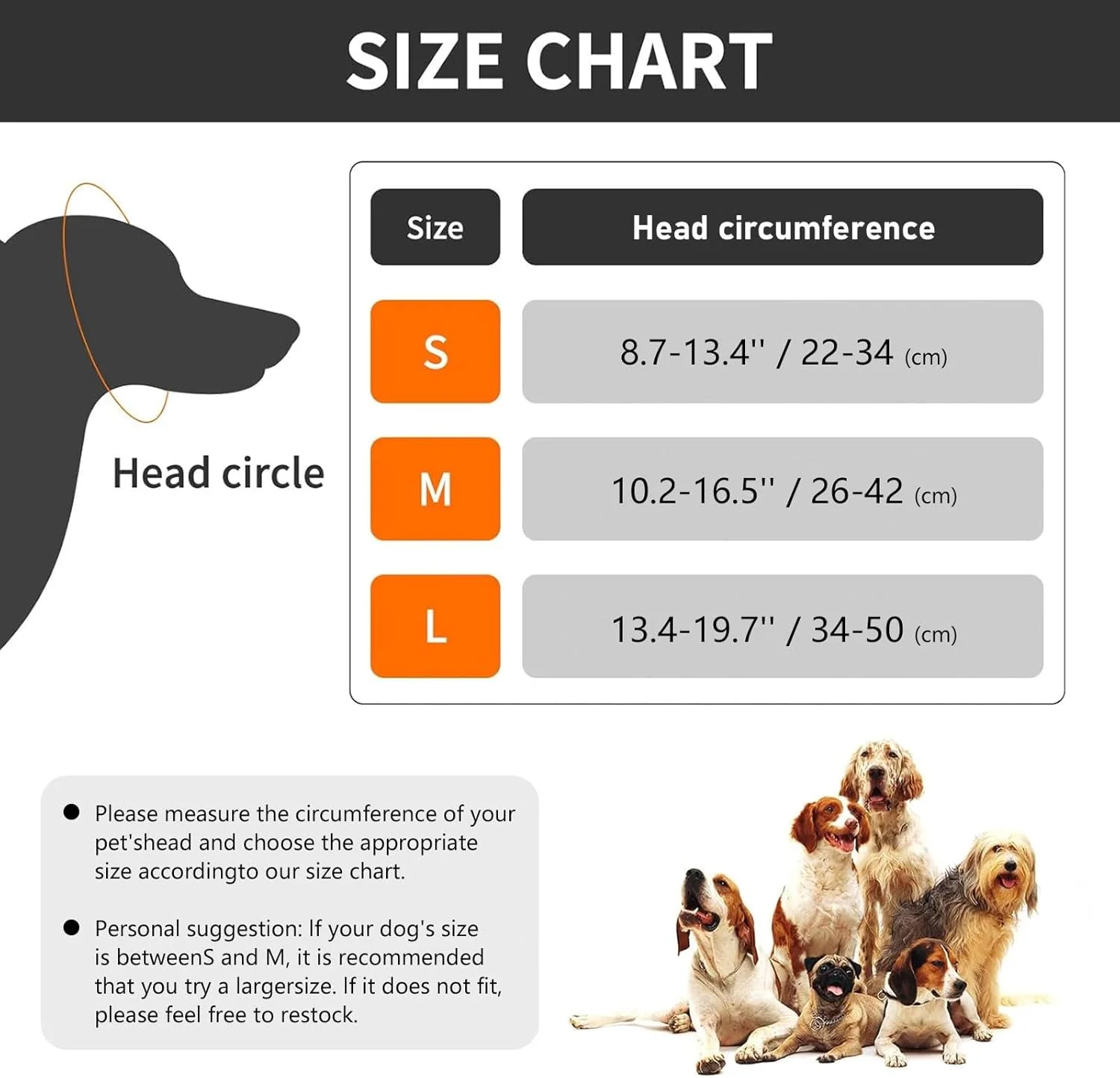 اسنود سگ با لایه حرارتی، محافظ گوش سگ قابل تنظیم، محافظت در برابر صدا، راحت و آرام، هودی خوشحال برای تسکین اضطراب سگ ها، آرایش سگ (مشکی، M)