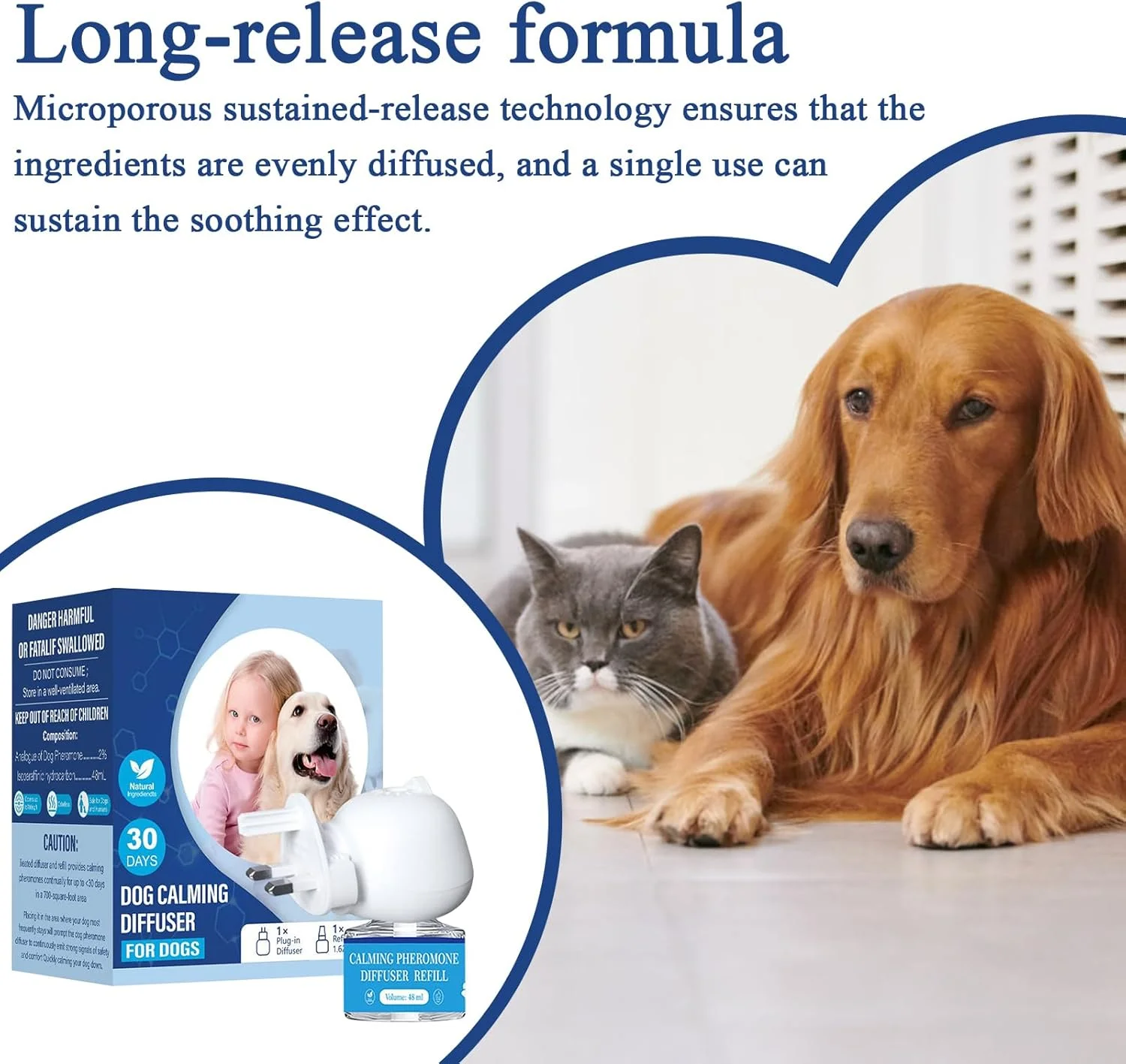 پخش کننده آرامش سگ | پخش کننده آرامش بخش حیوانات خانگی - کاهش استرس، لوازم حیوانات خانگی برای توله سگ ها، تشویقی، مسافرت روزانه، نظافت و لایه برداری