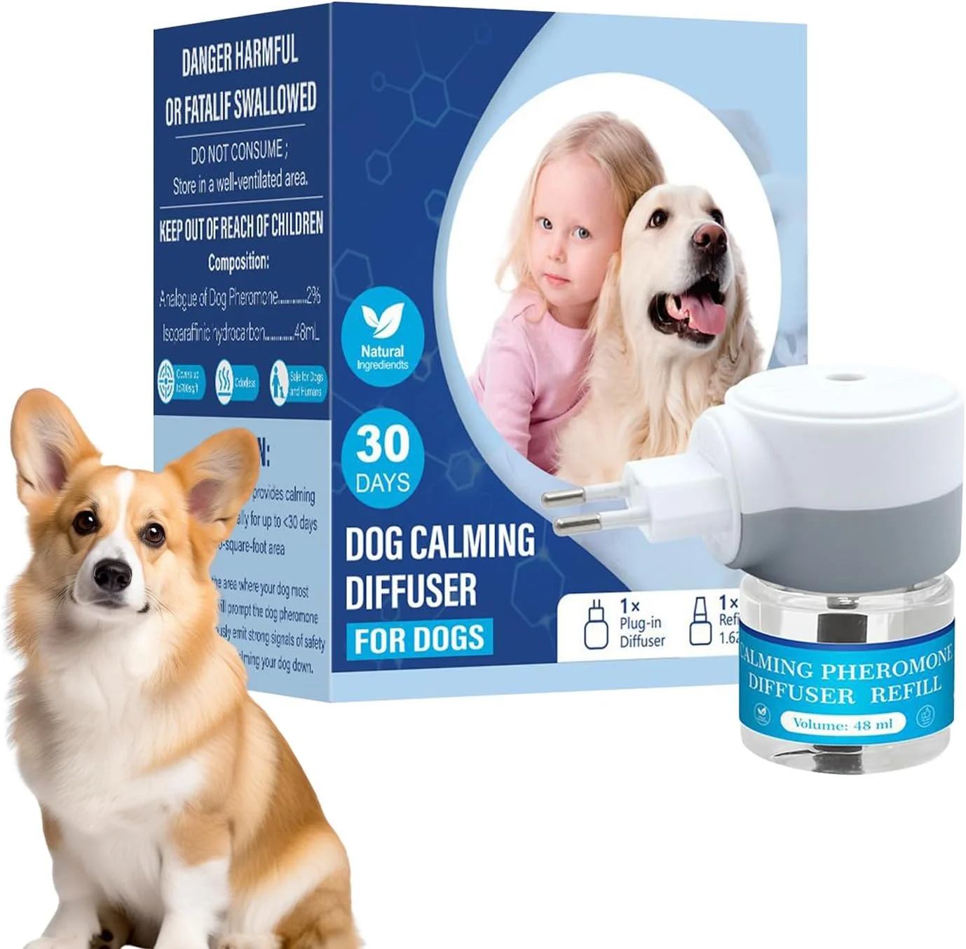 پخش کننده آرامش بخش برای سگ ها، پخش کننده آرامش بخش حیوانات خانگی، لوازم حیوانات خانگی برای کاهش استرس و آرامش برای توله سگ ها، مسافرت روزانه و نظافت