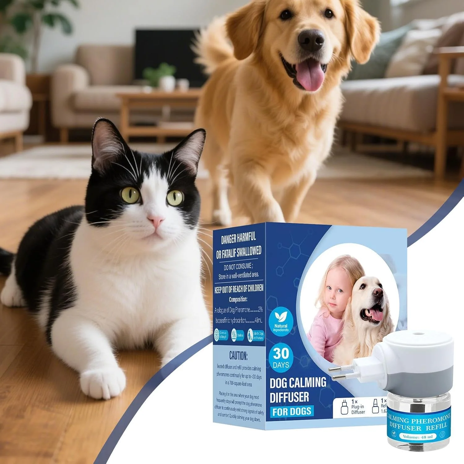 پخش کننده آرامش سگ | فرمون های آرام بخش برای سگ ها، کاهش استرس، لوازم حیوانات خانگی برای توله سگ ها، تشویقی، مسافرت روزانه، نظافت و ریزش مو