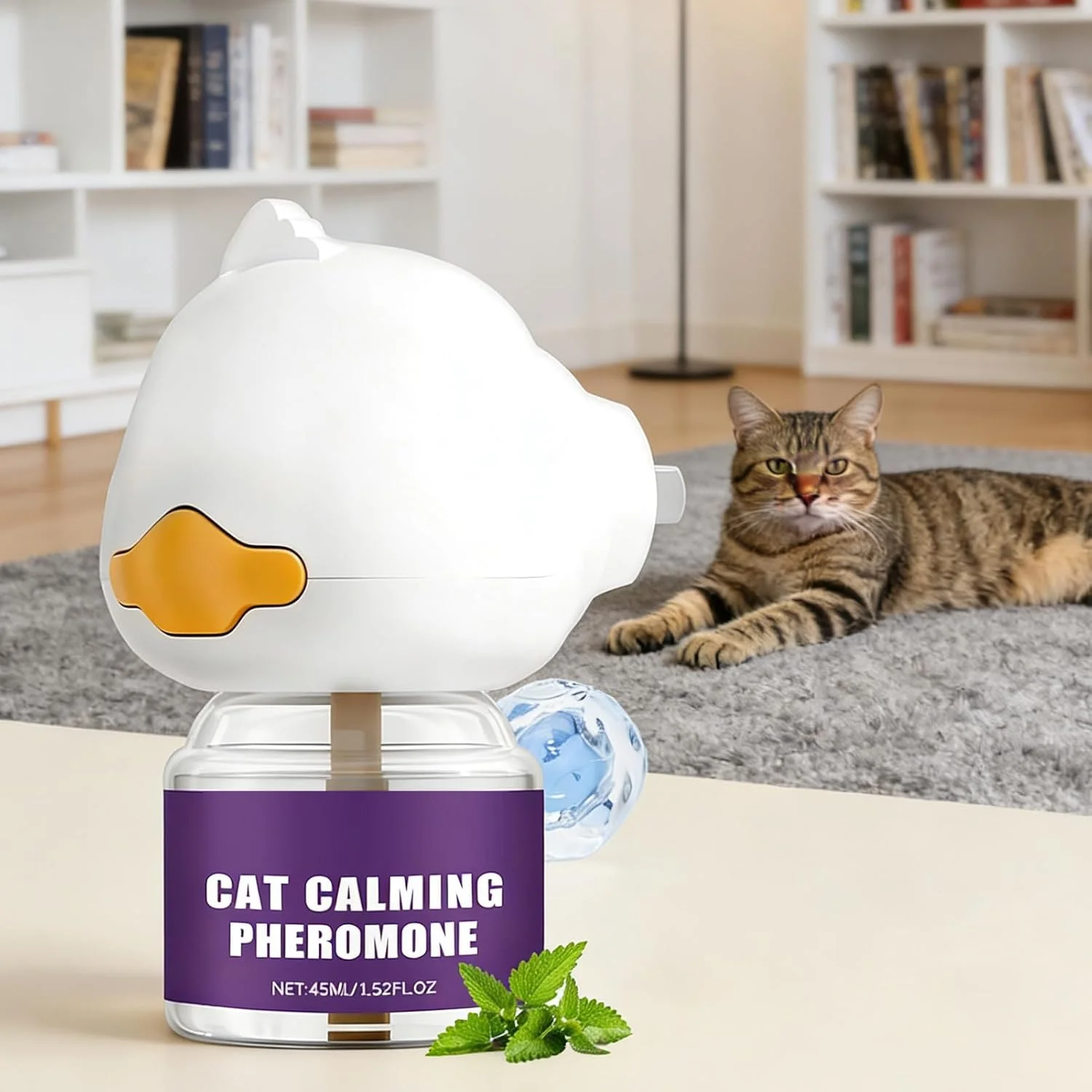 پخش کننده آرامش بخش گربه | 45 میلی لیتر آرامش بخش طولانی مدت، پخش کننده آرامش بخش گربه، برای کاهش اسپری ادرار، پنجه زدن، دعوا و علامت گذاری ادرار