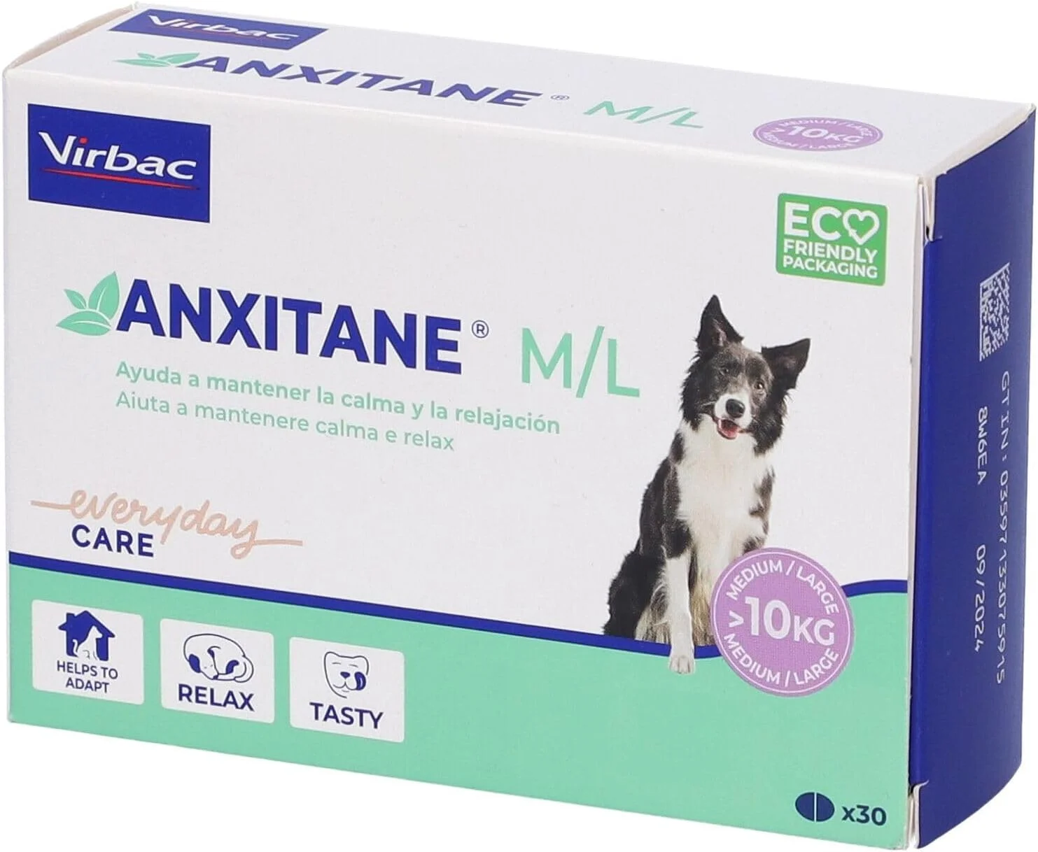 قرص های آرامبخش آنکسیتان برای سگ های بالای 10 کیلوگرم - کمک به آرامش و کاهش اضطراب. 30 عدد قرص