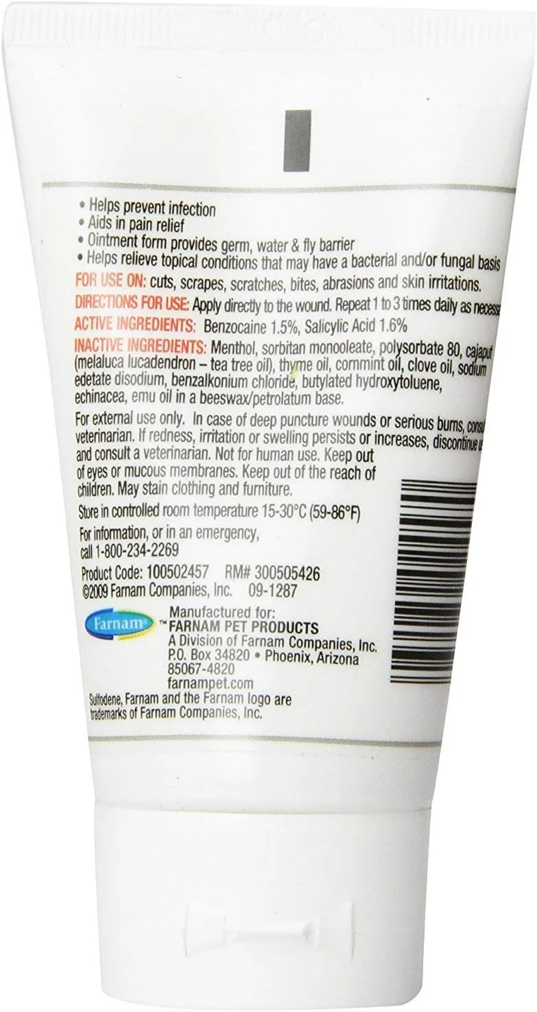 پماد سه کاره سگ Sulfodene (بسته 2 عددی، 113 گرمی)