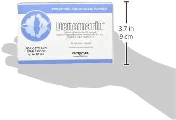 قرص دنامارین نوترا ماکس، مناسب سگ/گربه کوچک، 30 عدد