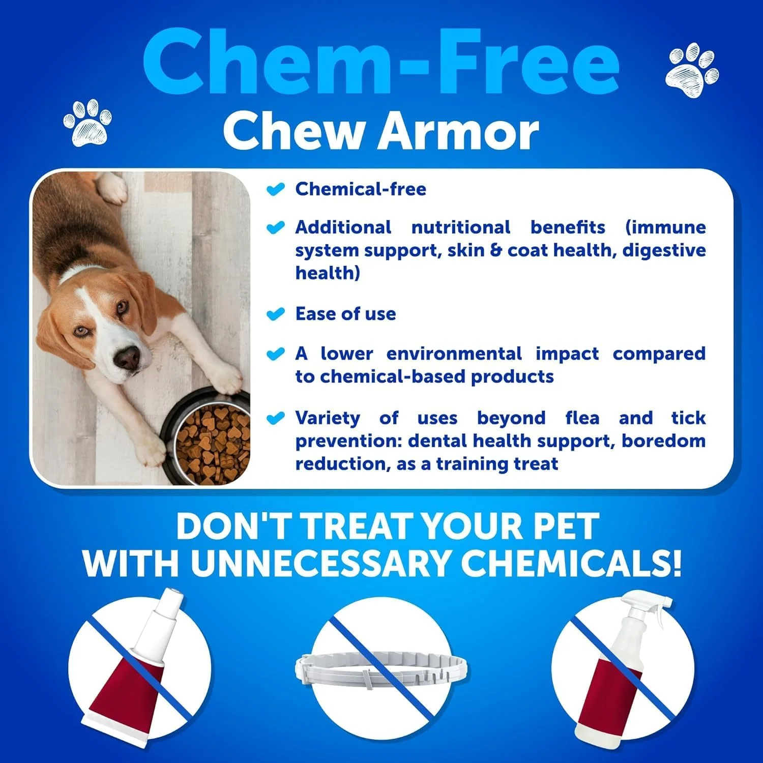 خوراکی های پیشگیری از کک و کنه برای سگ ها - کنترل طبیعی درمان کک - مکمل برای سگ های بزرگ و کوچک با ویتامین ها - خوراکی های جویدنی تقویت کننده سیستم ایمنی - قرص های خوراکی دفاعی در برابر آفات توله سگ - 120 عدد خوراکی نرم