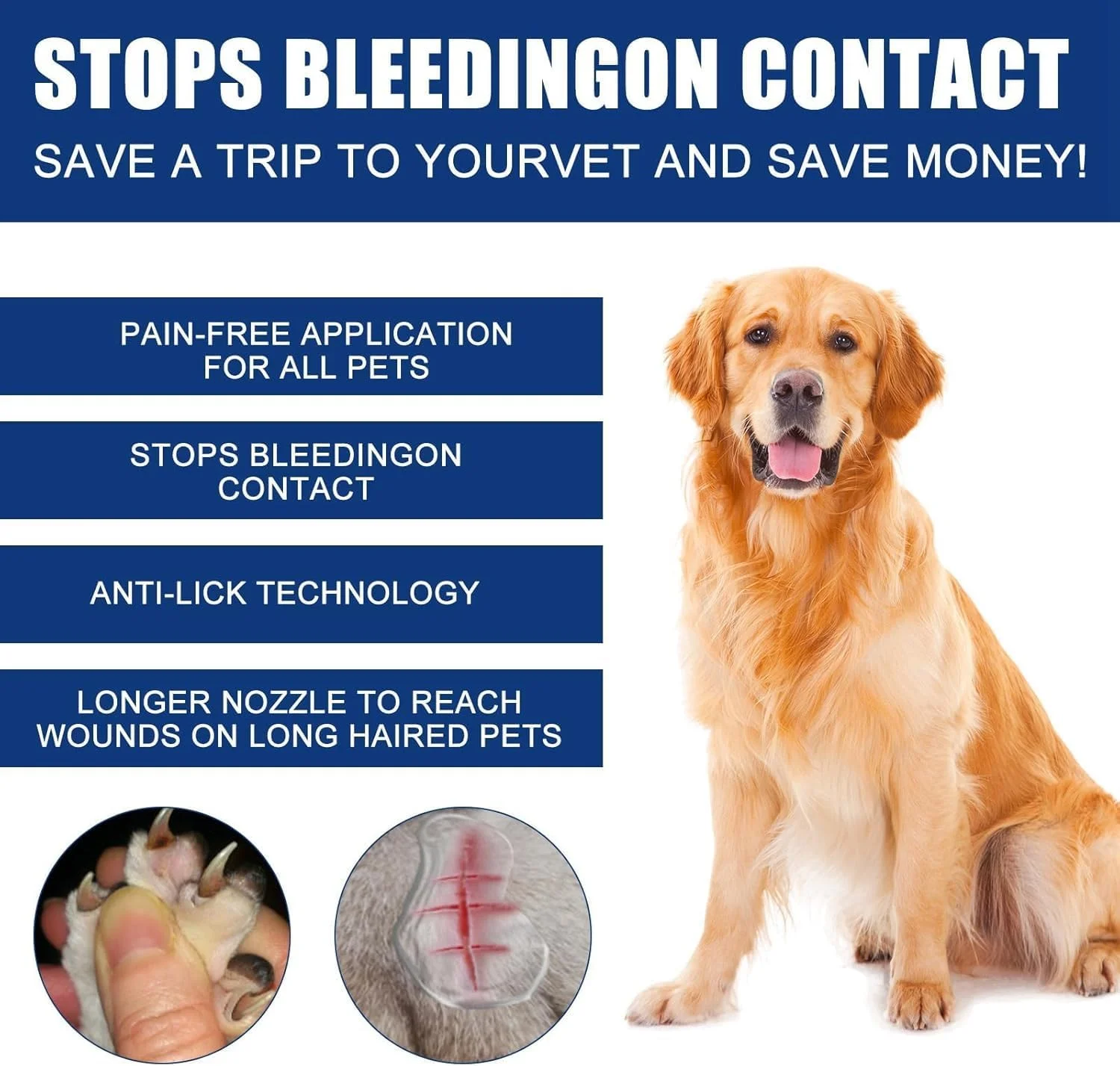 ژل مراقبت از زخم حیوانات خانگی آزونی، پانسمان مایع حیوانات خانگی، ژل مراقبت از پوست زخم گربه، ژل مراقبت از زخم سگ | بند آوردن خونریزی و بستن زخم های جزئی، بریدگی ها و خراشیدگی ها در چند ثانیه | مراقبت ایمن از حیوانات خانگی ژل مراقبت از زخم حیوانات خانگی آزونی، پانسمان مایع حیوانات خانگی، ژل مراقبت از پوست زخم گربه، ژل مراقبت از زخم سگ | بند آوردن خونریزی و بستن زخم های جزئی، بریدگی ها و خراشیدگی ها در چند ثانیه | مراقبت ایمن از حیوانات خانگی