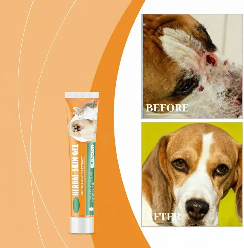 ژل مراقبت از پوست برای سگ و گربه، التیام زخم، رفع تحریکات پوستی، تسکین التهاب، جلوگیری از عفونت، خراشیدگی و بریدگی های جزئی، پماد زخم حیوانات خانگی، مراقبت ایمن از حیوانات خانگی، غیر سمی (20 گرم) ژل مراقبت از پوست برای سگ و گربه، التیام زخم، رفع تحریکات پوستی، تسکین التهاب، جلوگیری از عفونت، خراشیدگی و بریدگی های جزئی، پماد زخم حیوانات خانگی، مراقبت ایمن از حیوانات خانگی، غیر سمی (20 گرم)